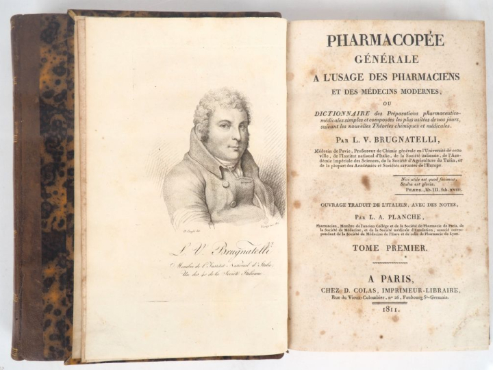 [BOTANIQUE]. BRUGNATELLI (L. V.). PHARMACOPÉE GÉNÉRALE À L’USAGE DES P