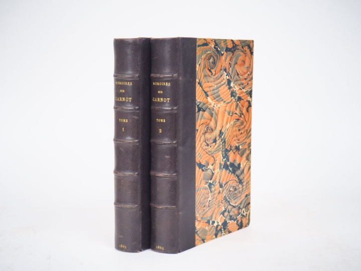 CARNOT (H.). MÉMOIRES SUR CARNOT par son fils. P., Pagnerre, 1861-63. 