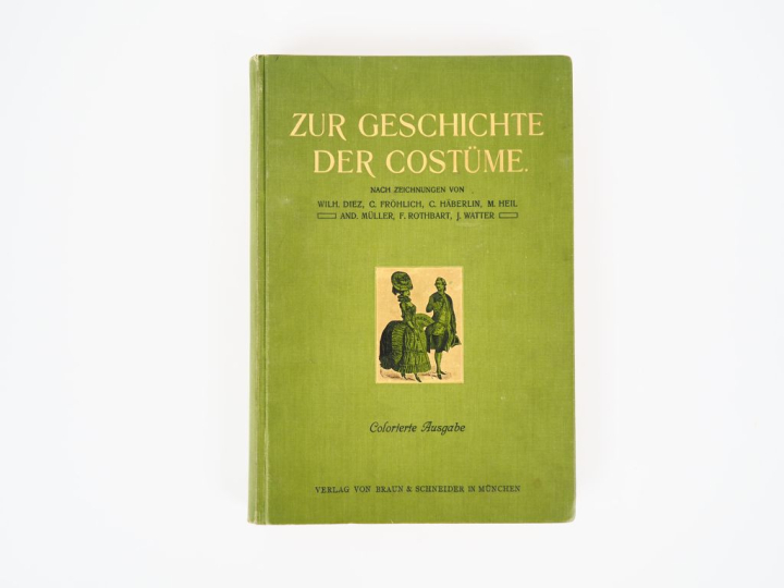 [COSTUME]. DIEZ (W.) – FRÖHLICH (C.) – HÄBERLIN (C.), [etc.]. ZUR GESC