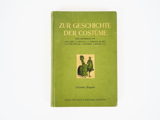 Vente aux enchères [COSTUME]. DIEZ (W.) – FRÖHLICH (C.) – HÄBERLIN (C.), [etc.]. ZUR GESC