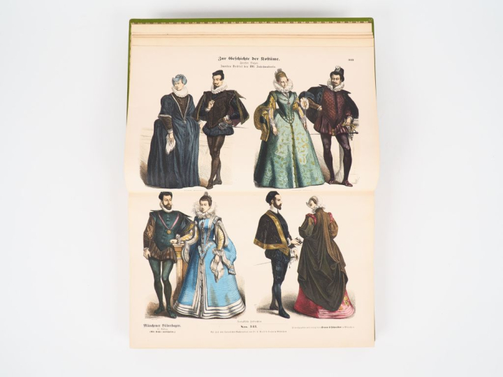 [COSTUME]. DIEZ (W.) – FRÖHLICH (C.) – HÄBERLIN (C.), [etc.]. ZUR GESC