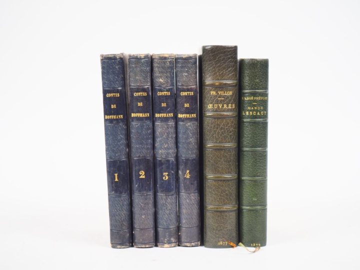 HOFFMANN (E. T. A.). CONTES FANTASTIQUES. P., Perrotin, 1840. Quatre v