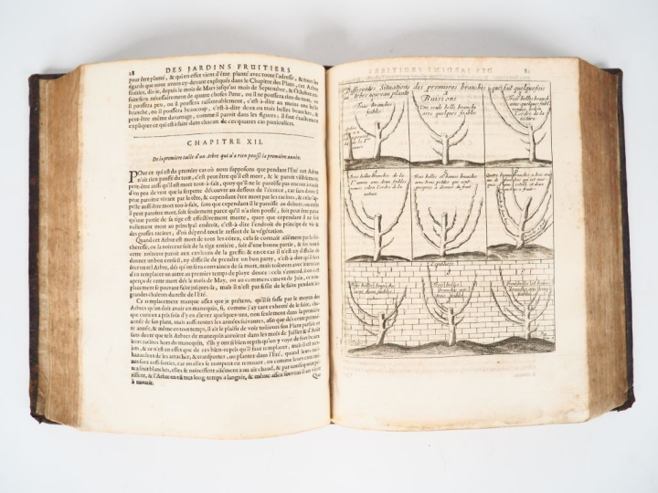 LA QUINTINYE (J.-B. de).	LE PARFAIT JARDINIER OU INSTRUCTION POUR LES 