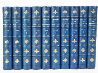 Vente aux enchères MARIVAUX (Gédéon). ŒUVRES COMPLÈTES. Paris, Haut-Cœur et Gayet jeune, 