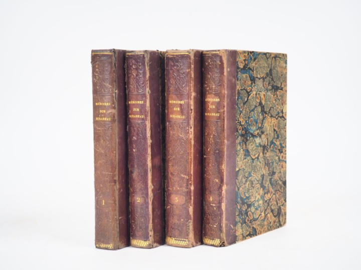[MIRABEAU (H.-G. Riqueti de)]. MÉMOIRES SUR MIRABEAU, et son époque, s