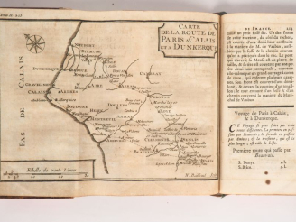 Vente aux enchères PIGANIOL DE LA FORCE (J.-A.). NOUVEAU VOYAGE DE FRANCE avec un itinéra