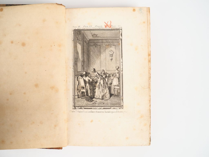 ROUSSEAU (J.-J.). JULIE OU LA NOUVELLE HÉLOÏSE. Lettres de deux Amans,