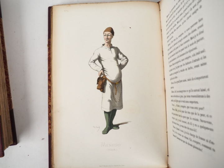 SAND (Maurice). MASQUES ET BOUFFONS (Comédie italienne). Textes et des