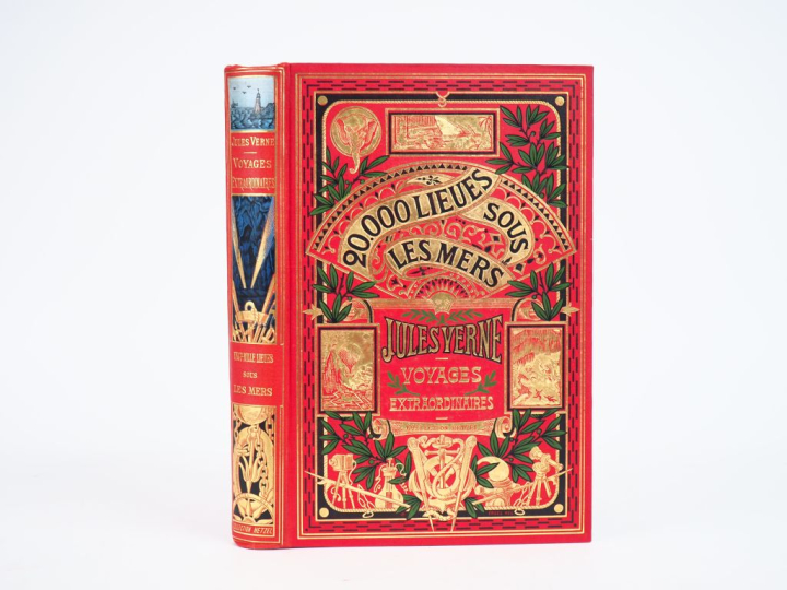 VERNE (J.).	20 000 LIEUES SOUS LES MERS. Illustré de 111 dessins par D