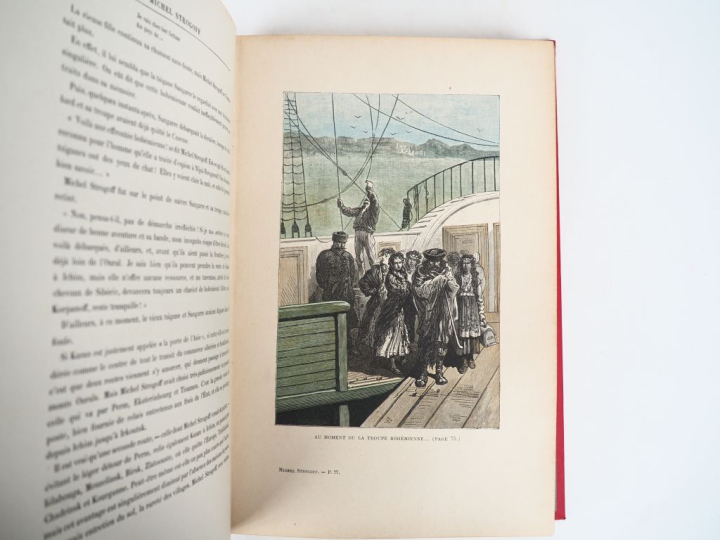 VERNE (Jules). MICHEL STROGOFF. Moscou - Irkoutsk. Suivi de UN DRAME A