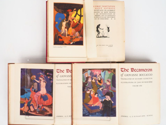 Vente aux enchères [BOSSCHÈRE]. APULÉE. L’ÂNE D’OR. À L’enseigne des Trois Magots, 1928. 