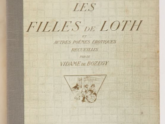 Vente aux enchères BOZEGY (V. de). LES FILLES DE LOTH et autres poèmes érotiques recueill