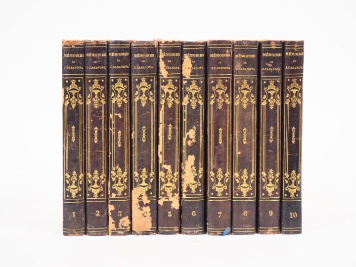 CASANOVA (G.). MÉMOIRES de Jacques Casanova de Seingalt, écrits par lu
