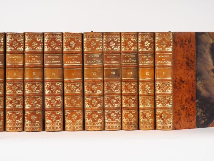 CASANOVA (J.). MÉMOIRES. P., Javal et Bourdeaux, 1931-1932. Dix volume