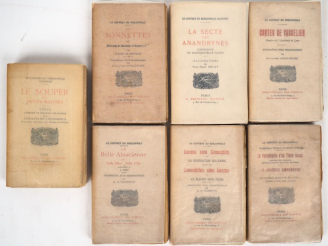 Vente aux enchères [CURIOSA]. COFFRET DU BIBLIOPHILE [ILLUSTRÉ pour les 2 derniers volume