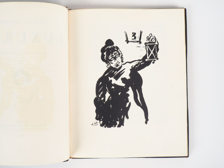 DEKOBRA (M.). LUXURES. P., Éditions d’Art des Tablettes, 1924. Grand i