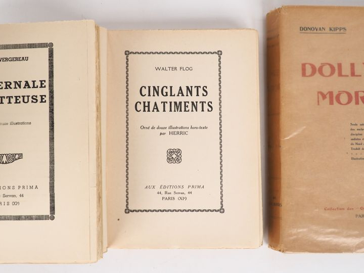 [FLAGELLATION]. VERGEREAU (A.). L’INFERNALE FOUETTEUSE. P., Éditions P