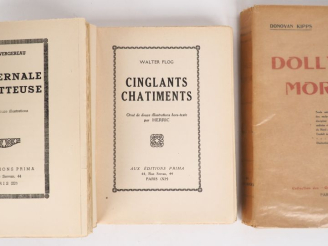 Vente aux enchères [FLAGELLATION]. VERGEREAU (A.). L’INFERNALE FOUETTEUSE. P., Éditions P