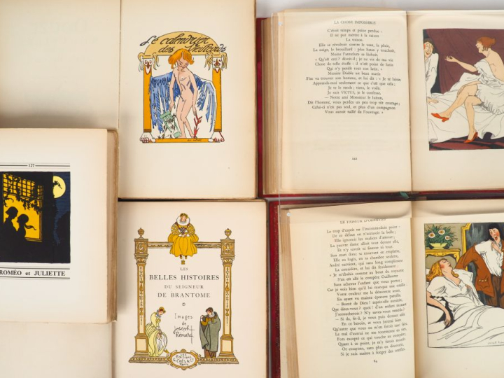 LA FONTAINE (J. de). CONTES. P., Éditions du Trianon, 1930. Deux volum