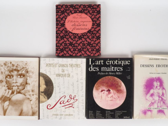 Vente aux enchères LE BRUN (Annie). PETITS ET GRANDS THÉÂTRES DU MARQUIS DE SADE. Paris A