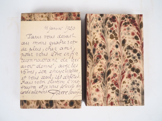 Vente aux enchères LOUŸS (P.). LES AVENTURES DU ROI PAUSOLE. P., Charpentier et Fasquelle