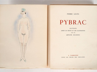 Vente aux enchères LOUŸS (P.). PYBRAC. Narbonne, Pour les Sœurs des Ursulines, [vers 1930