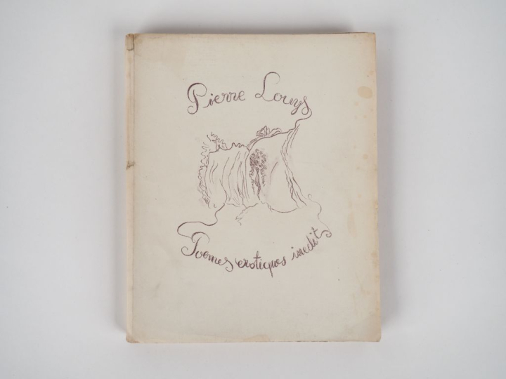 LOUŸS (P.). POÈMES ÉROTIQUES INÉDITS. Préface de G. H. Paris [Nice, An