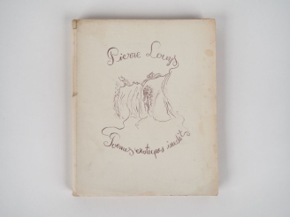 Vente aux enchères LOUŸS (P.). POÈMES ÉROTIQUES INÉDITS. Préface de G. H. Paris [Nice, An