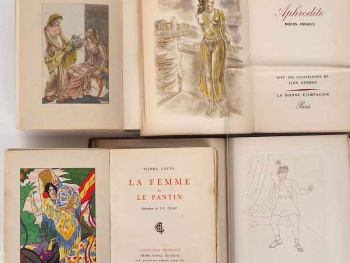 LOUŸS (P.). LA FEMME ET LE PANTIN. P., Cyral, 1930. In-8 broché. ÉDITI