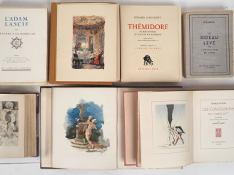 Vente aux enchères [MIRABEAU (G. H. Riquetti, comte de)]. L’ADAM LASCIF ou Lettres à la M