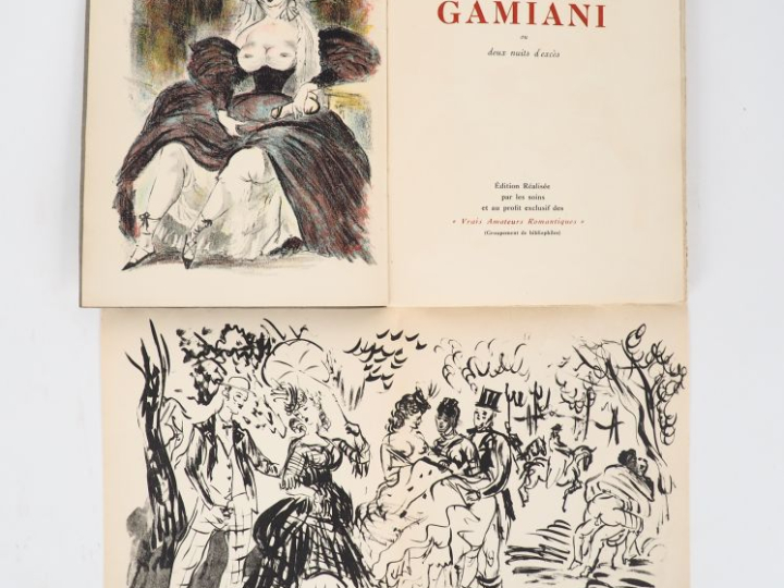 M.[USSET] (A. de). GAMIANI ou deux nuits d’excès. Édition Réalisée par