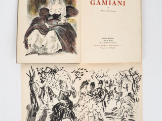 Vente aux enchères M.[USSET] (A. de). GAMIANI ou deux nuits d’excès. Édition Réalisée par