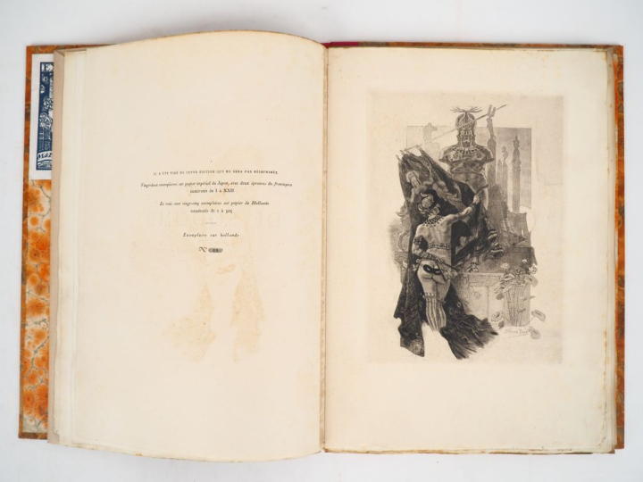 [ROPS]. GUICHES (G.). LA PUDEUR DE SODOME. P., Quantin, 1888. Grand in