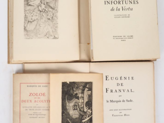 Vente aux enchères [SADE]. SADE (Marquis de). ZOLOÉ ET SES DEUX ACOLYTES ou Quelques déca