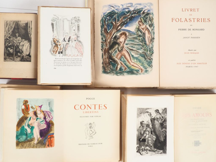 SOREL (Charles). L'HISTOIRE COMIQUE DE FRANCION. Réimprimée intégralem