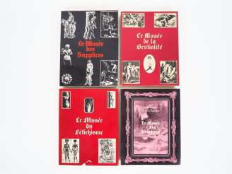 Vente aux enchères VILLENEUVE (Roland). LE MUSÉE DE LA BESTIALITÉ - LE MUSÉE DU FÉTICHISM