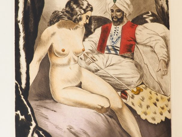 VOLTAIRE. L’ODALISQUE. Ouvrage traduit du turc. S.l., imprimé sur la p