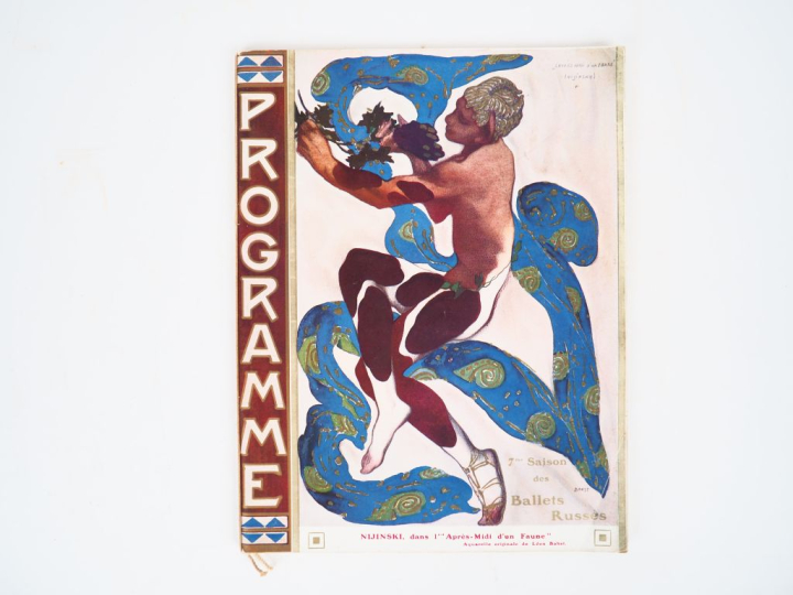 [BALLETS RUSSES]. PROGRAMME. 7ème SAISON DES BALLETS RUSSES. Mai-juin 