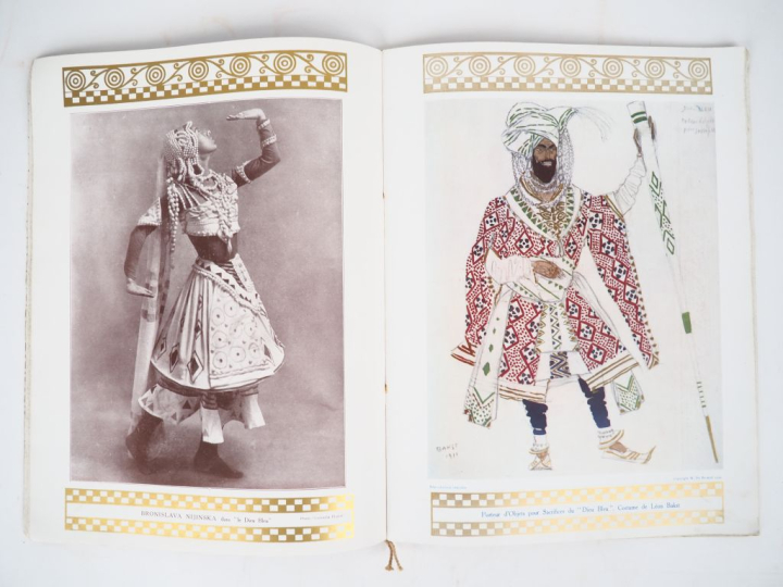 [BALLETS RUSSES]. PROGRAMME. 7ème SAISON DES BALLETS RUSSES. Mai-juin 