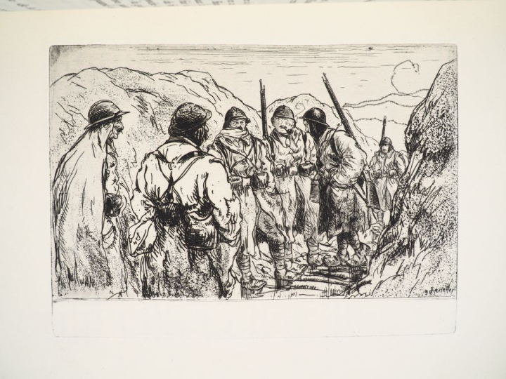 BARBUSSE (H.). LE FEU (Journal d’une escouade). P., G. Boutitie, 1918.