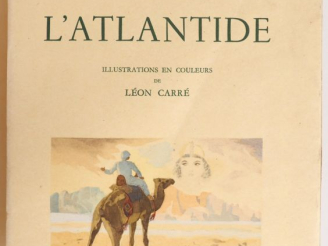Vente aux enchères BENOIT (P.). L’ATLANTIDE. P., Piazza, 1939. Petit in-4 broché, étui. É