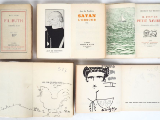 Vente aux enchères [COCTEAU]. MAGNAN (J.-M.). LE PÈSE TAUREAU. P., Forces Vives, 1963. In