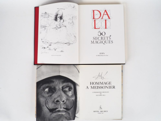 Vente aux enchères [DALI (S.)]. 50 SECRETS MAGIQUES. Edita, La Bibliothèque des Arts, 198