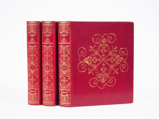 Vente aux enchères [DUBOUT]. DUMAS (A.).	LES TROIS MOUSQUETAIRES. Paris, André Sauret, 19