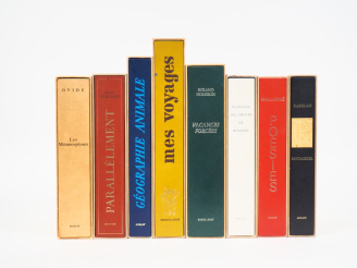 Vente aux enchères [EDITO-SERVICE]. BEL ENSEMBLE DE 8 OUVRAGES ILLUSTRÉS reproduisant en 