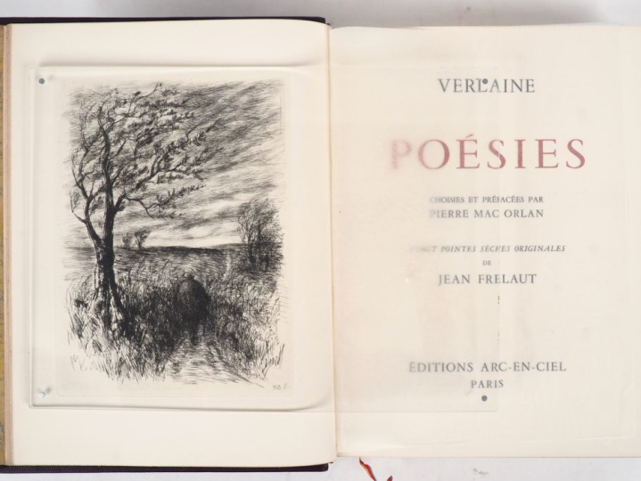 [FRÉLAUT]. VERLAINE (P.). POÉSIES choisies et préfacées par Pierre Mac