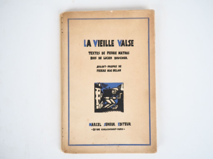 MARTAS (Pierre). LA VIEILLE VALSE. Avant-propos de Pierre Mac Orlan. P