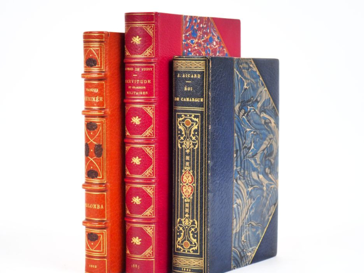 MÉRIMÉE (Pr.). COLOMBA. P., Ferroud, 1913. Grand in-8 ½ maroquin orang