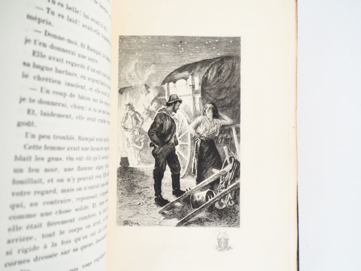 MÉRIMÉE (Pr.). COLOMBA. P., Ferroud, 1913. Grand in-8 ½ maroquin orang