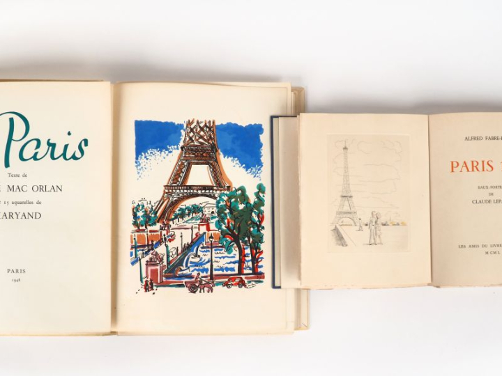 [PARIS]. MAC ORLAN (P.). O PARIS. P., 1948. In-folio en ff., chemise e